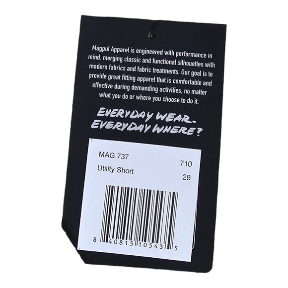 Magpul Ripstop MAG 737 Utility Tactical Cargo Shorts Khaki Men's Size 28 - Picture 14 of 15